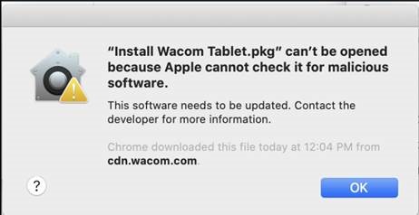 Wacom tablet for mac